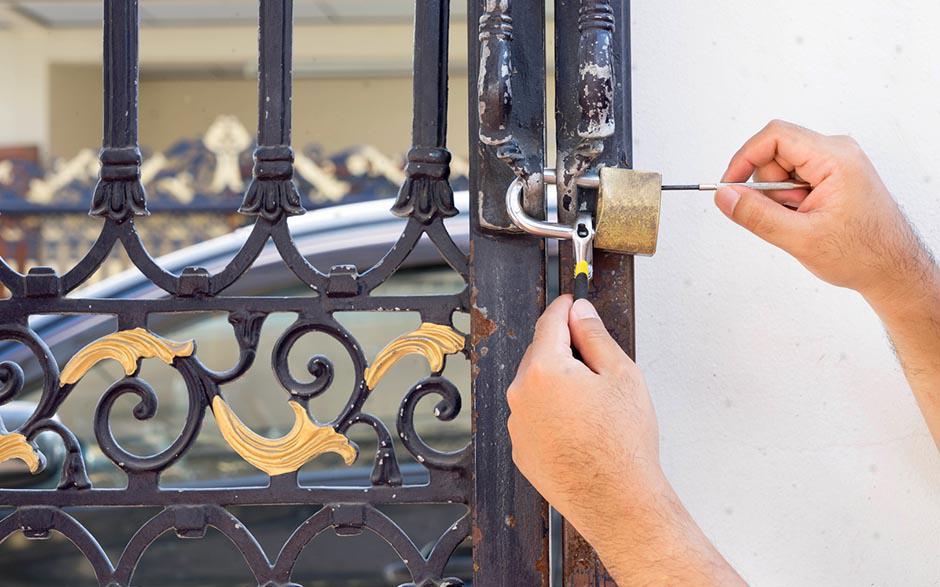 serrure de porte d'entrée Linas
